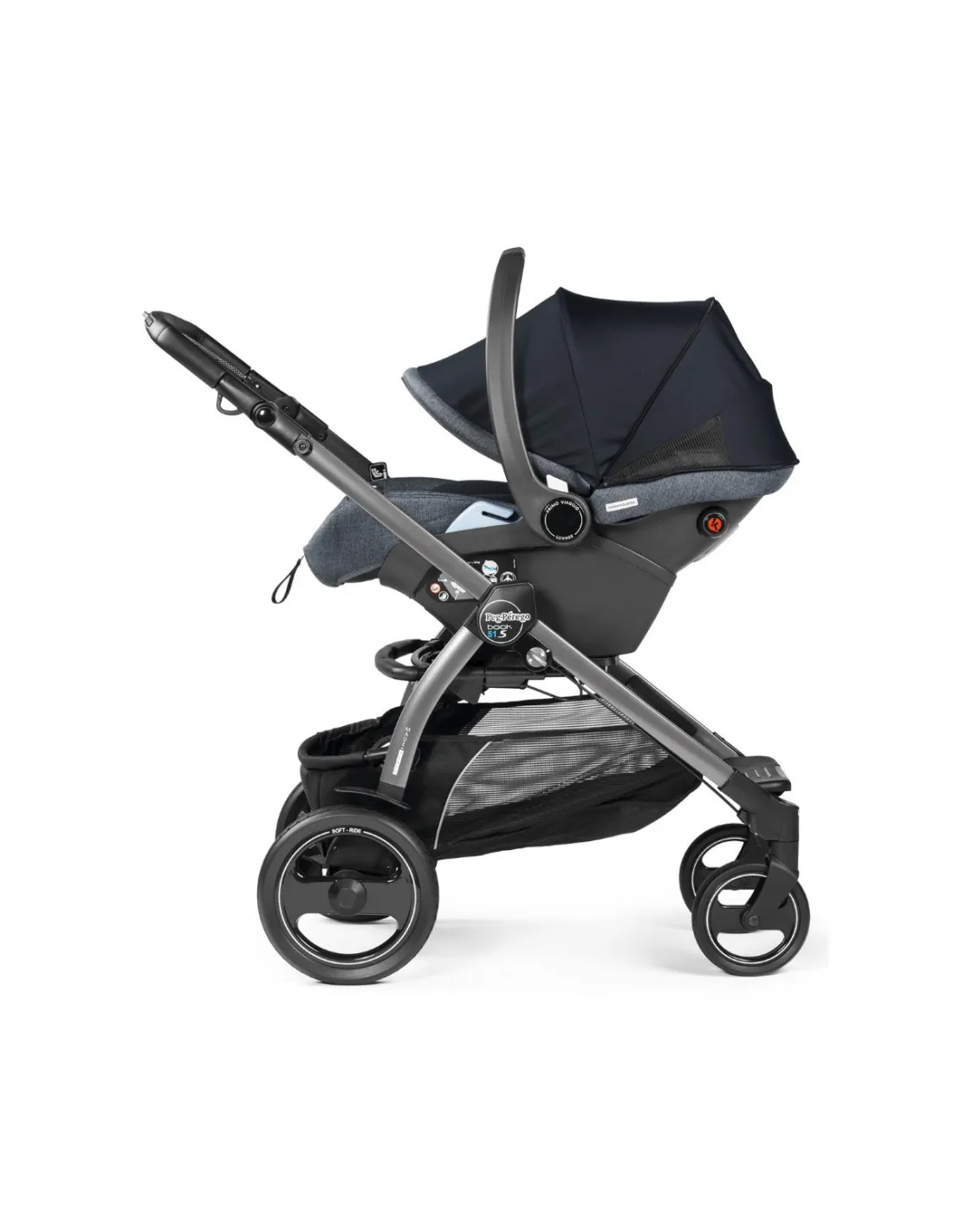 COCHE BEBé TRES PIEZAS PEGPEREGO BOOK 51S LUXE MIRAGE