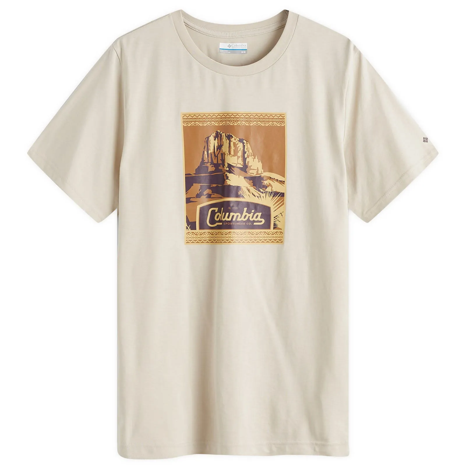 COLUMBIA TSHIRT WITH PRINT