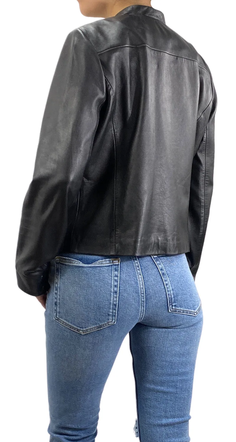 COMPTOIR DES COTONNIERS Chaqueta Cuero Negro