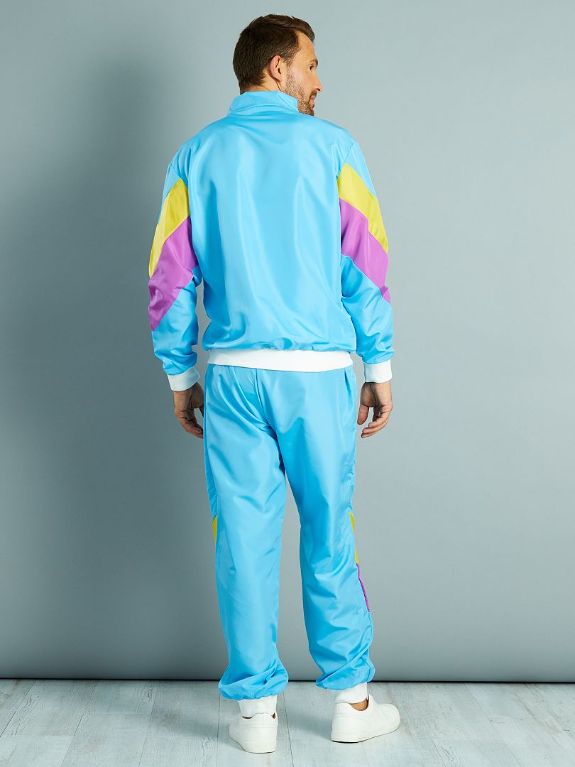 CONJUNTO DE JOGGING AñOS 80  AZUL