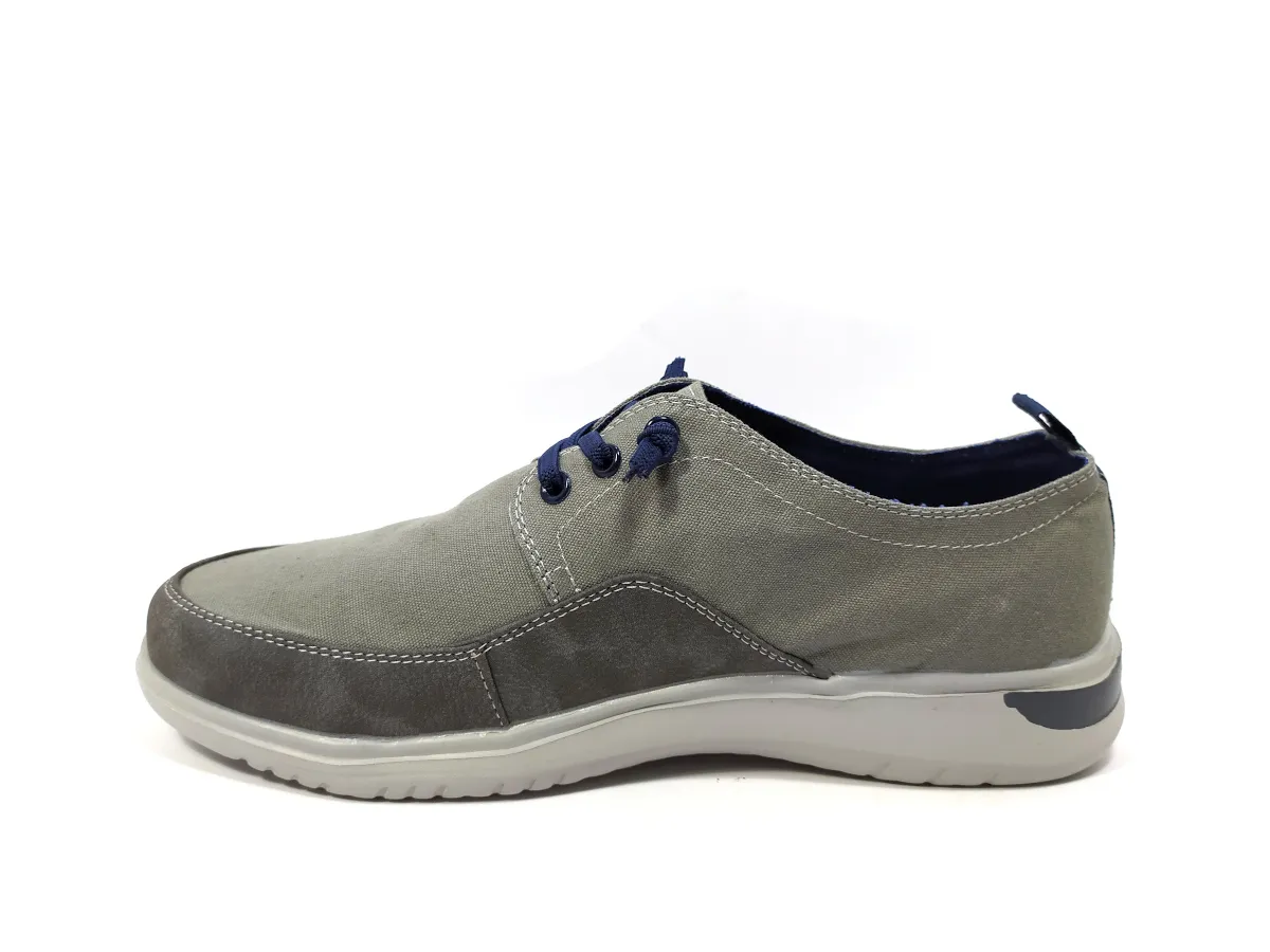 Crube Zapatilla casual lona PE 2321 Gris