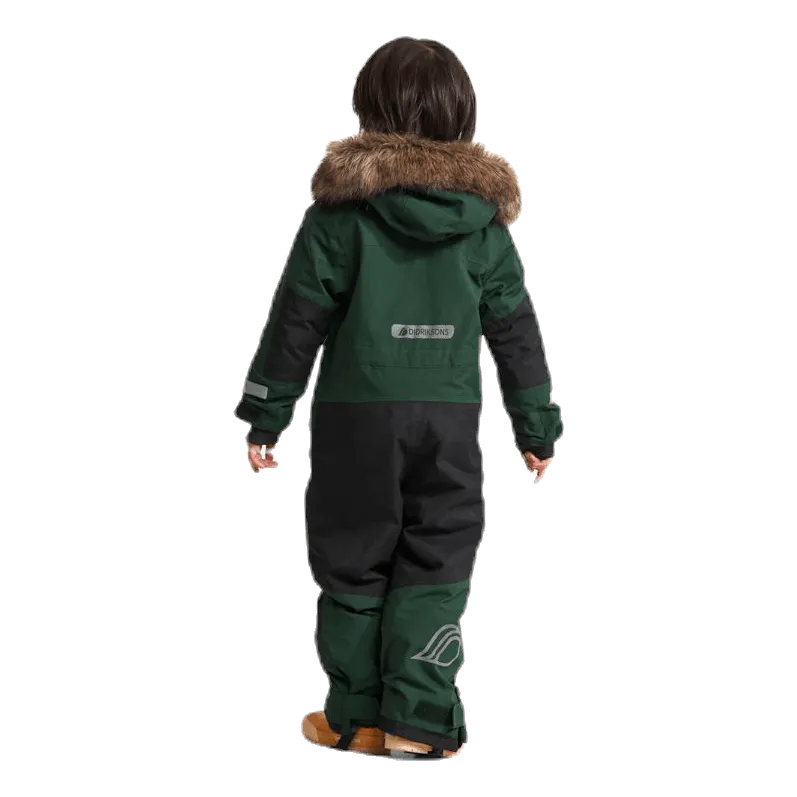 Didriksons Björnen Kid's Coverall Green