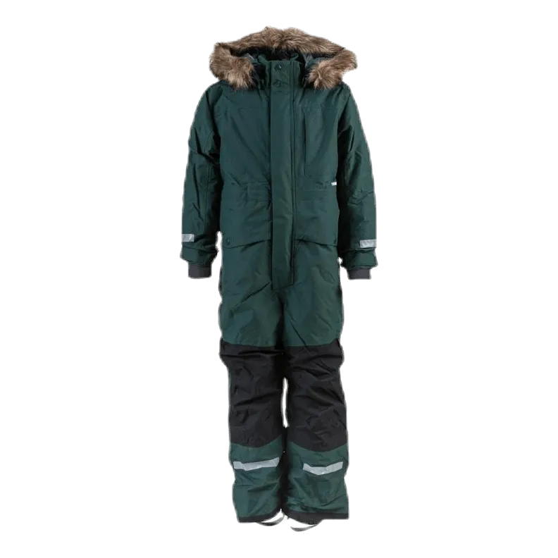 Didriksons Björnen Kid's Coverall Green