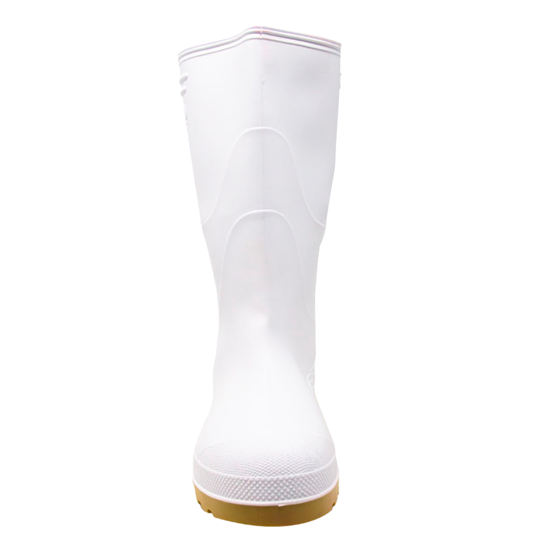 DINOSAURIO PP1015B09.5 TALLA 42 PAR DE BOTAS DE PVC ANTIDESLIZANTES BLANCAS ALTAS