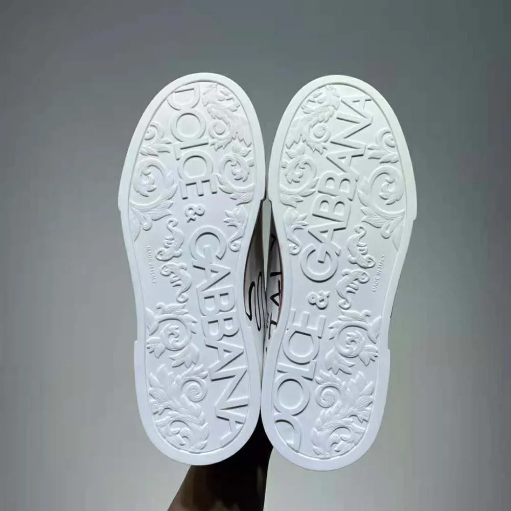DOLCE GABBANA ZAPATILLAS PORTOFINO DE EDICIóN LIMITADA D&G PARA HOMBREAMARILLO