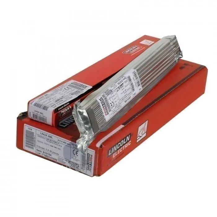 Electrodo linox 308l 2,5×350 p.90 und. 2.000 kg