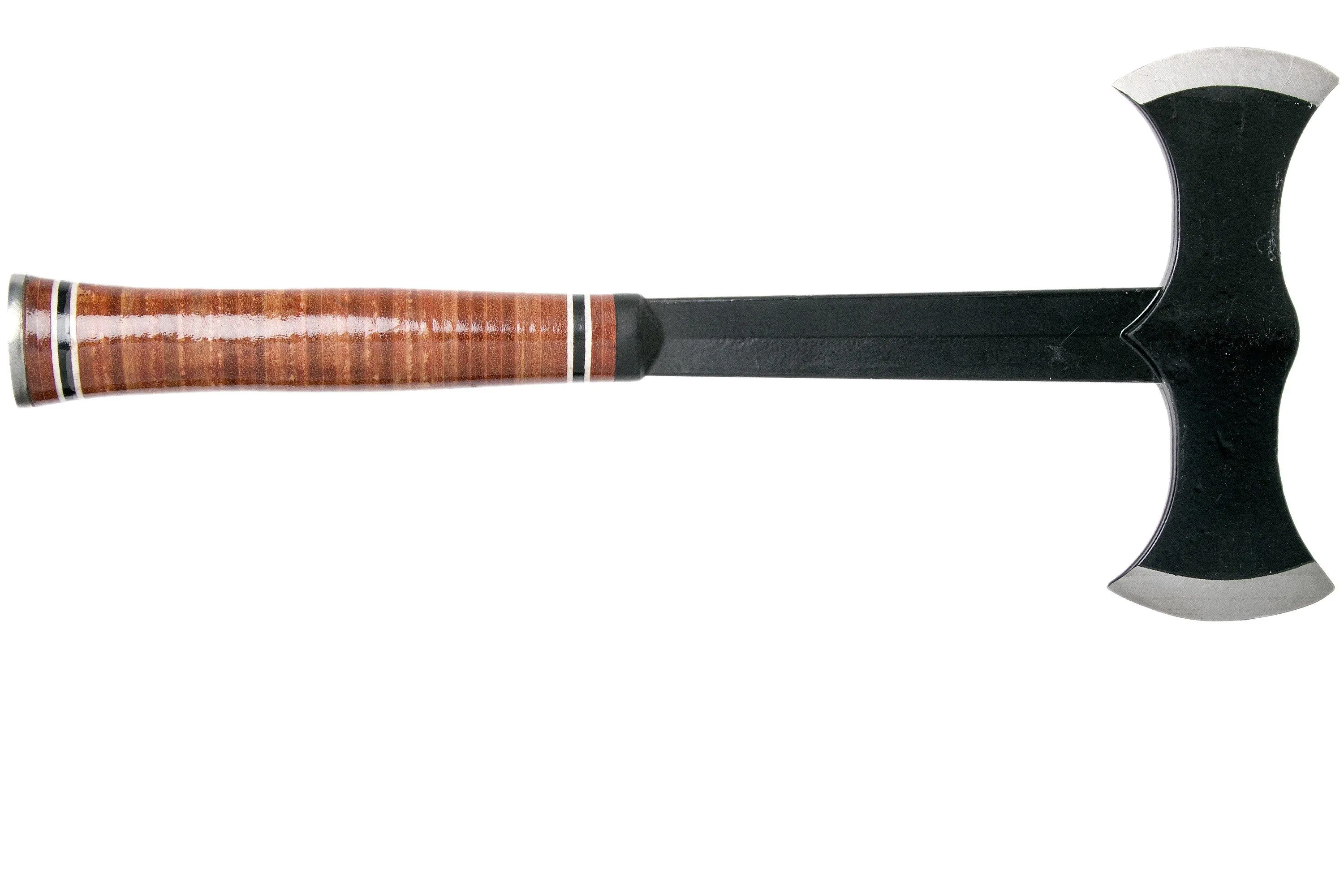 Estwing Black Eagle Leather Double Bit hacha de tiro EDBA