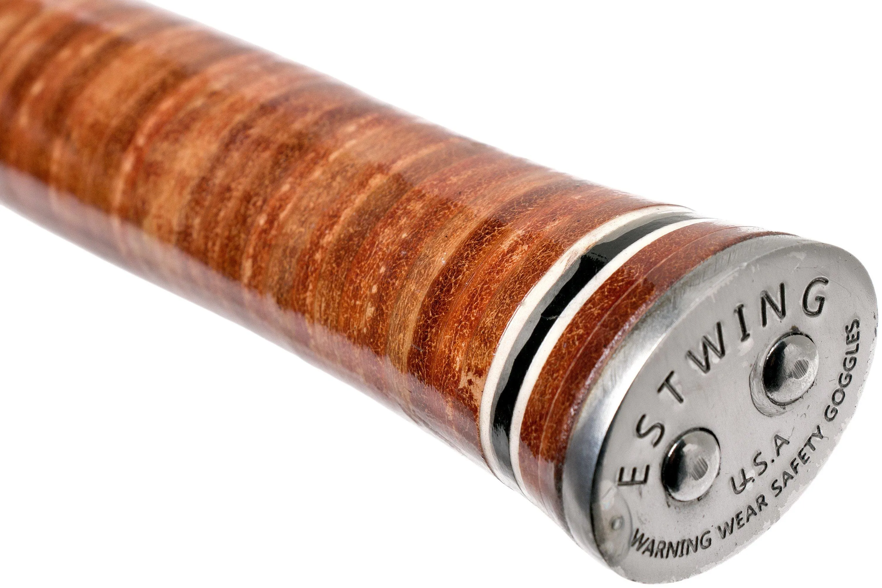 Estwing Black Eagle Leather Double Bit hacha de tiro EDBA