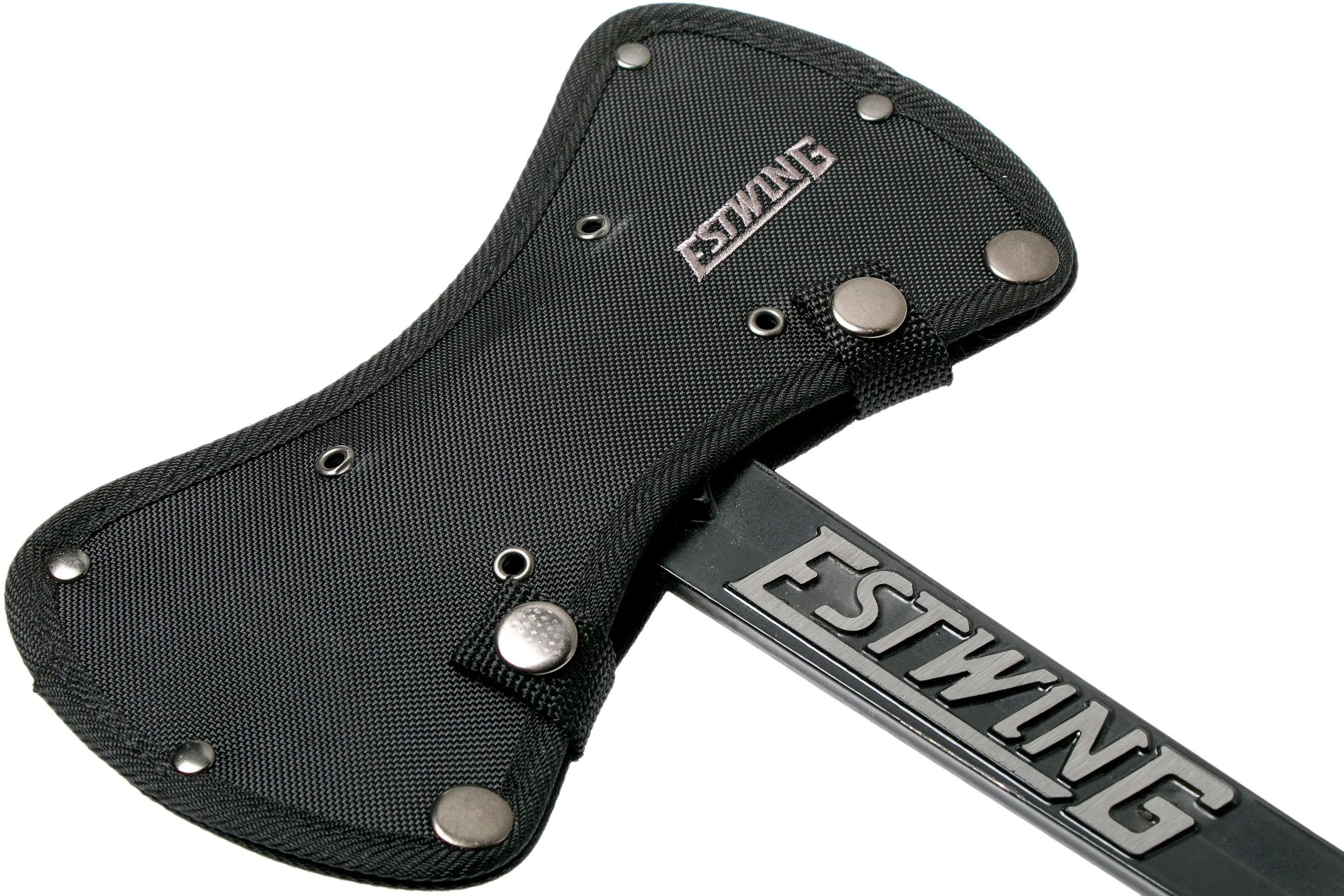 Estwing Black Eagle Leather Double Bit hacha de tiro EDBA