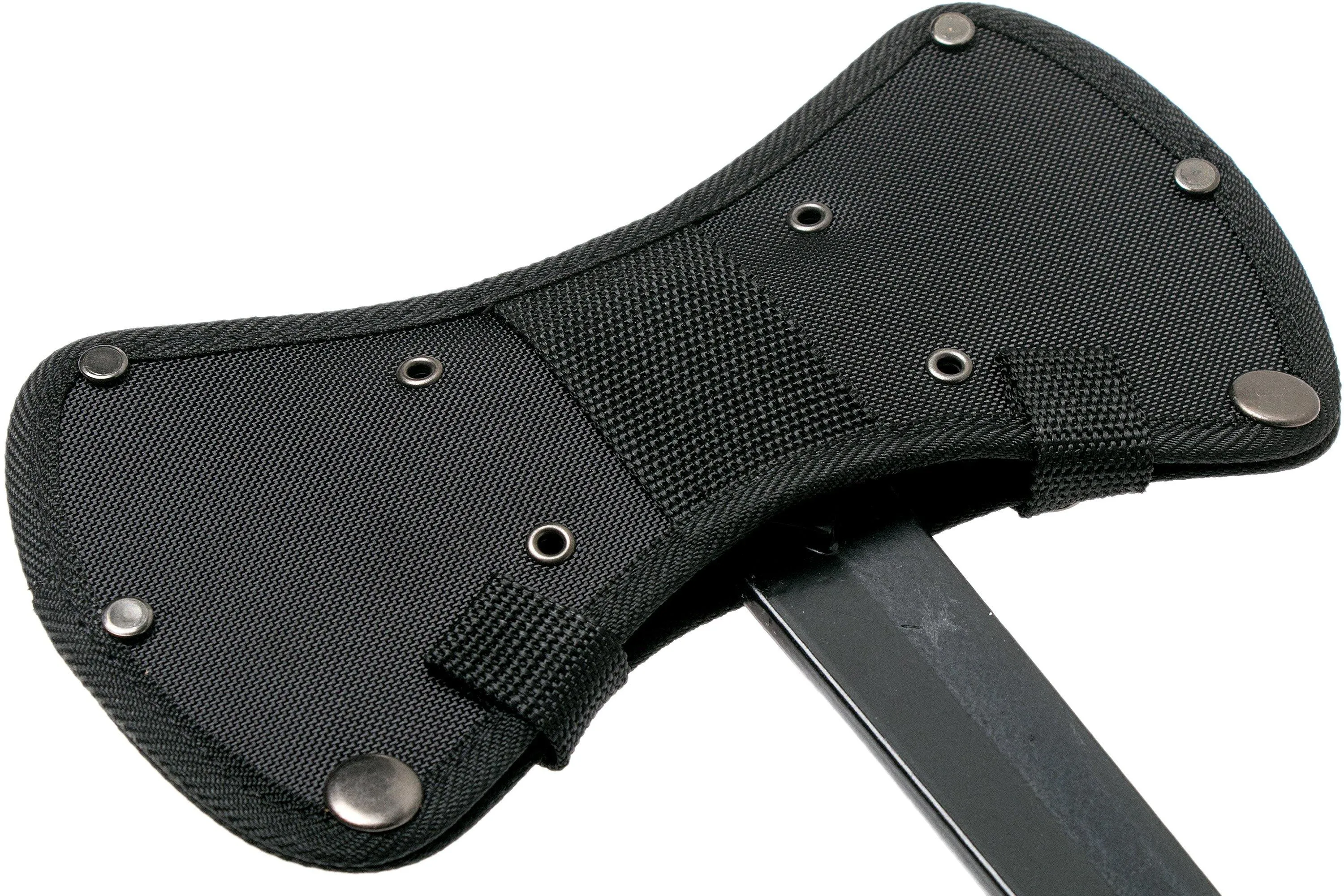 Estwing Black Eagle Leather Double Bit hacha de tiro EDBA
