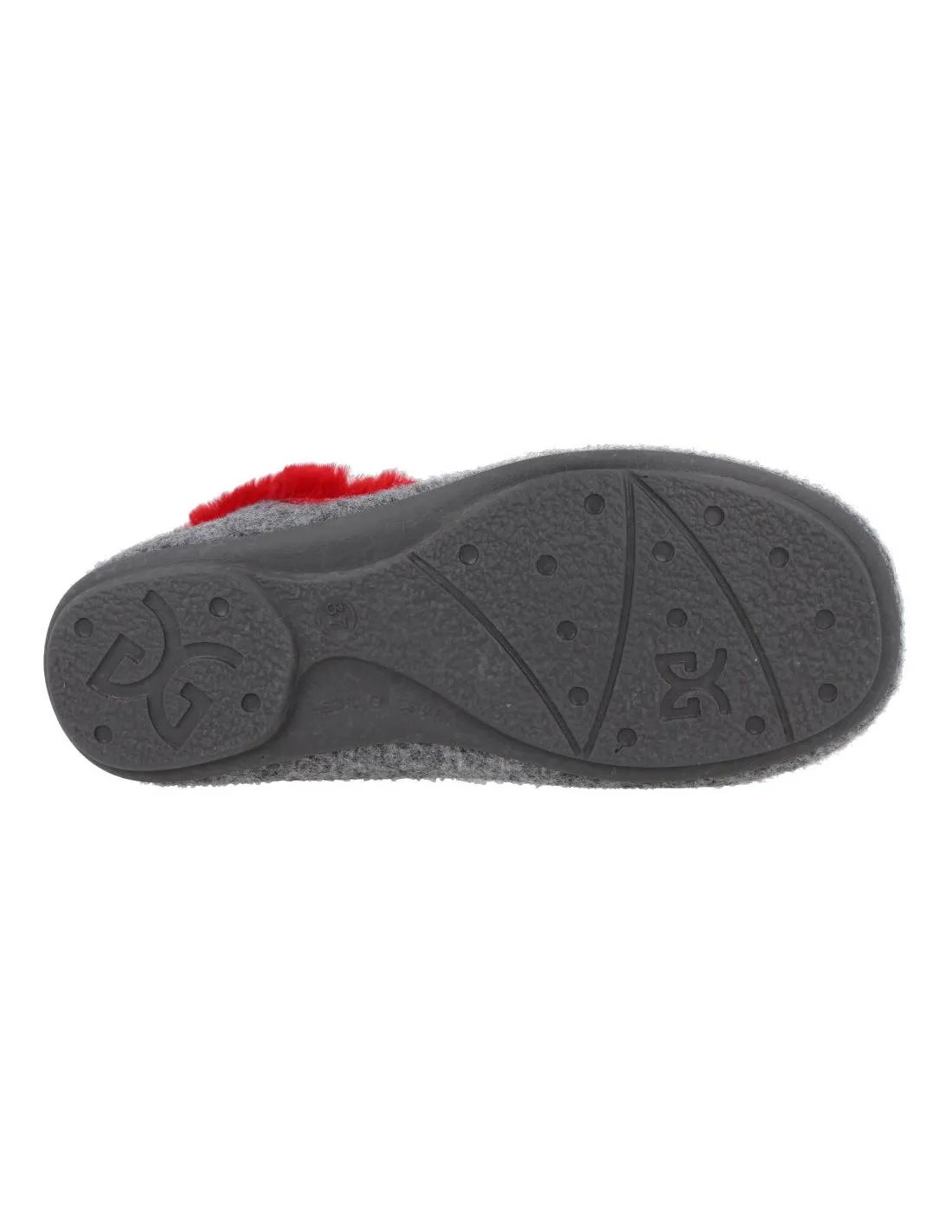 GARZóN  ZAPATILLAS CASA LOBO CAPERUCITA GRIS OSCURO