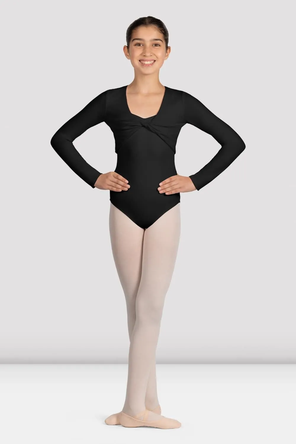 Girls Mirella Glow Girl Twist Front Top