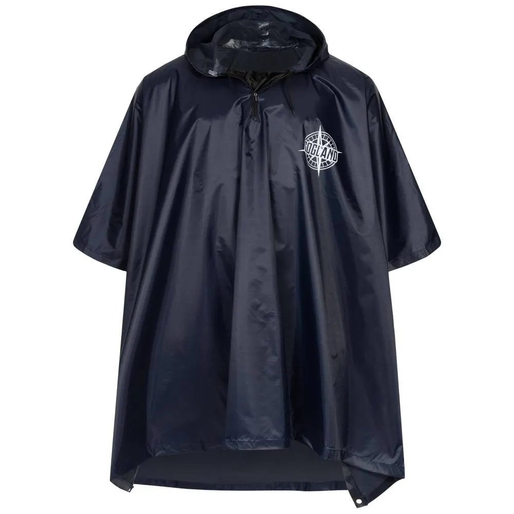 GOGLAND® Monsun Poncho de lluvia azul marino