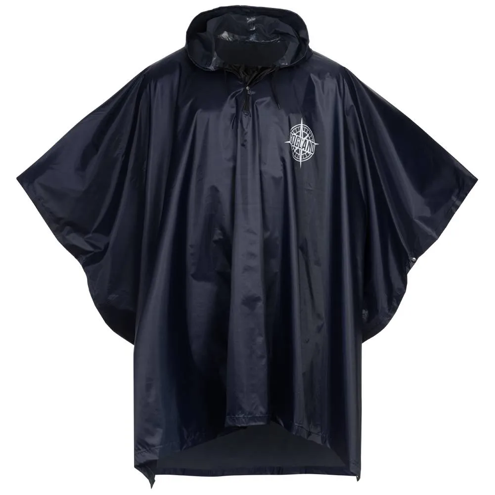 GOGLAND® Monsun Poncho de lluvia azul marino