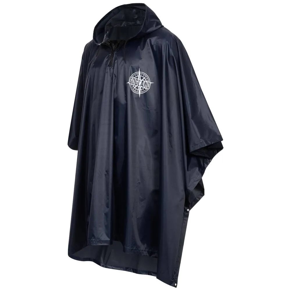 GOGLAND® Monsun Poncho de lluvia azul marino