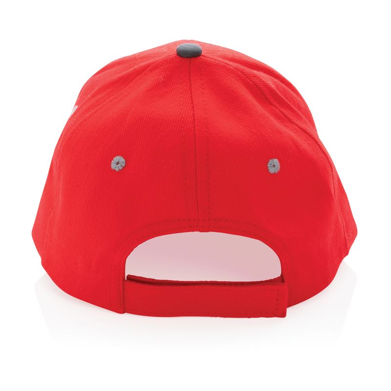 Gorra de 6 paneles de algodón cepillado 280gr Impact AWARE ™