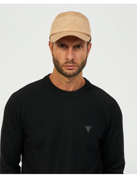 GORRA GUESS BEIGE ESTAMPADA  ECOOL