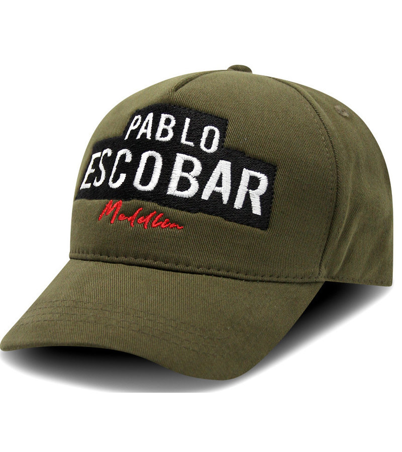 GORRA HOMBRE PABLO ESCOBAR  VERDE