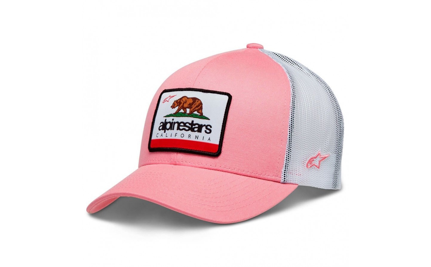 GORRA MUJER ALPINESTARS CALI 2.0 ROSA BLANCO |1232819003110|