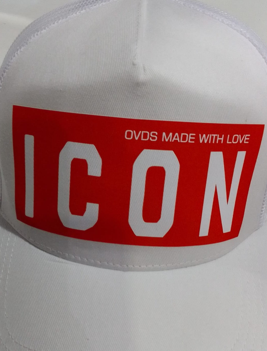 GORRA OVDS  CAPBOX BLANCO/ROJO