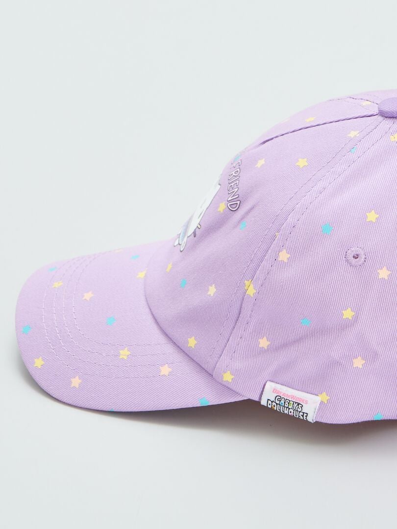 GORRA 'LA CASA DE MUñECAS DE GABBY'  PURPURA