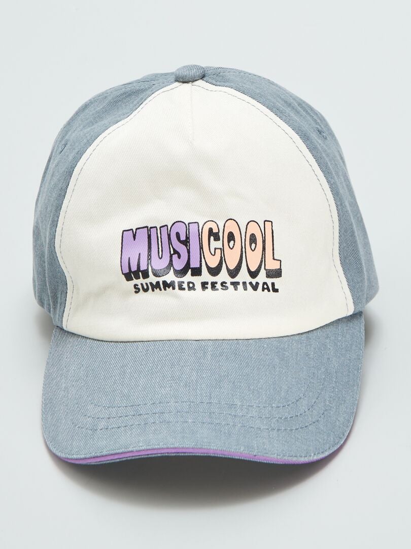 GORRA 'MUSICOOL'  AZUL
