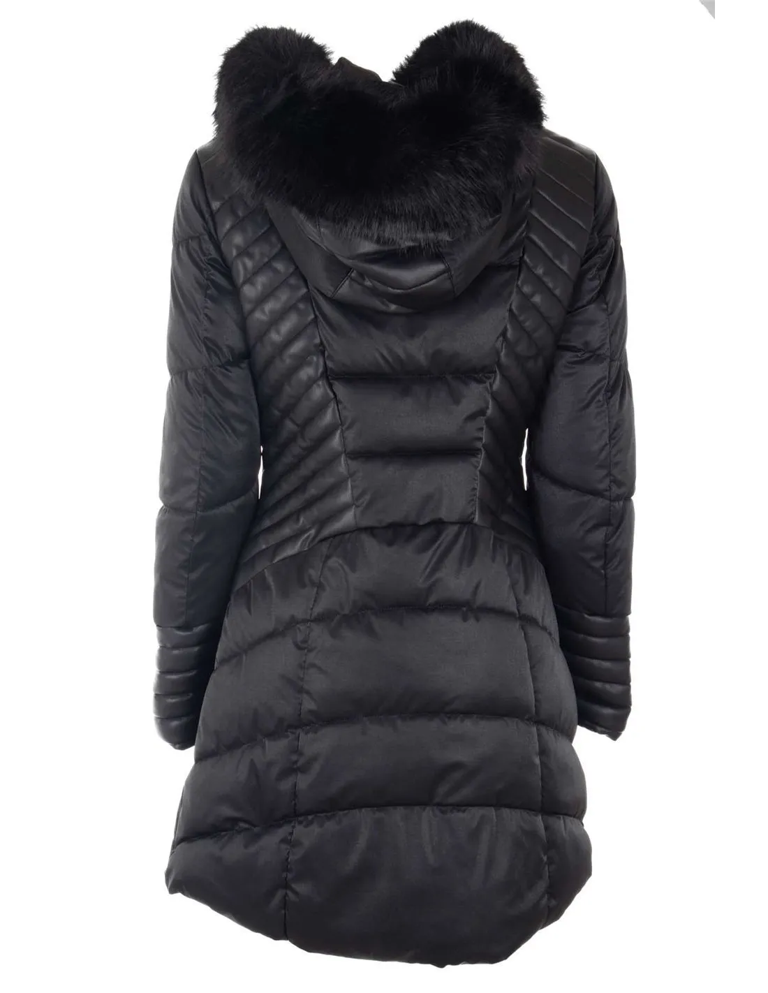 GUESS  PLUMíFERO NEGRO W4BL61WGLZ0 MUJER