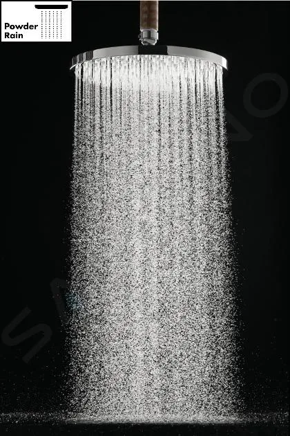 HANSGROHE PULSIFY SELECT  CABEZAL DE DUCHA ACTIVATION 105, 3 CHORROS, ECOSMART, NEGRO MATEE 24101670