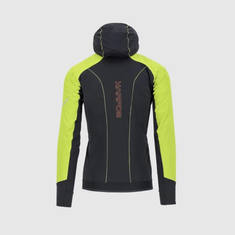 Hombres Karpos Chaqueta polar Lavaredo Winter (LIME GREEN/BLACK)