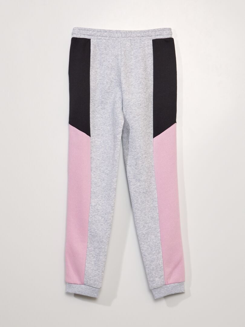JOGGING DE CHáNDAL COLORBLOCK  GRIS