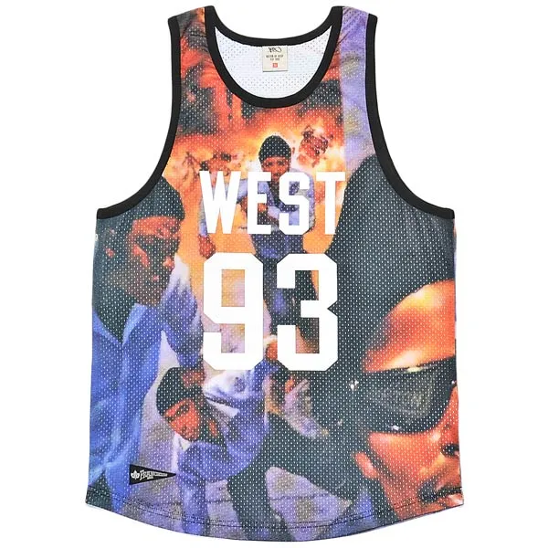 K1X Camiseta Compton Allstar West Tank Top (multicolor)