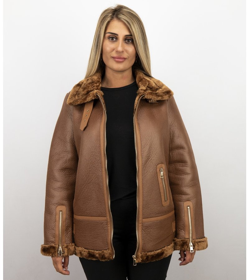 LAMMY COAT LADIES  CHAQUETA DE INVIERNO MUJERES  MARRóN