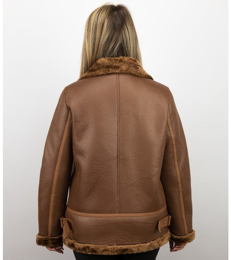 LAMMY COAT LADIES  CHAQUETA DE INVIERNO MUJERES  MARRóN
