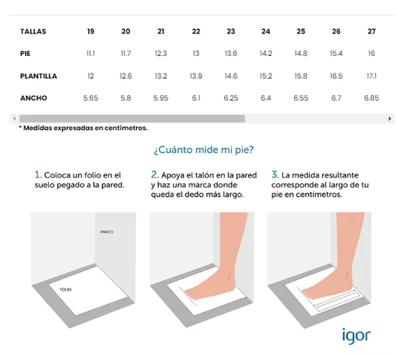 Lona Velcro Marino · IGOR