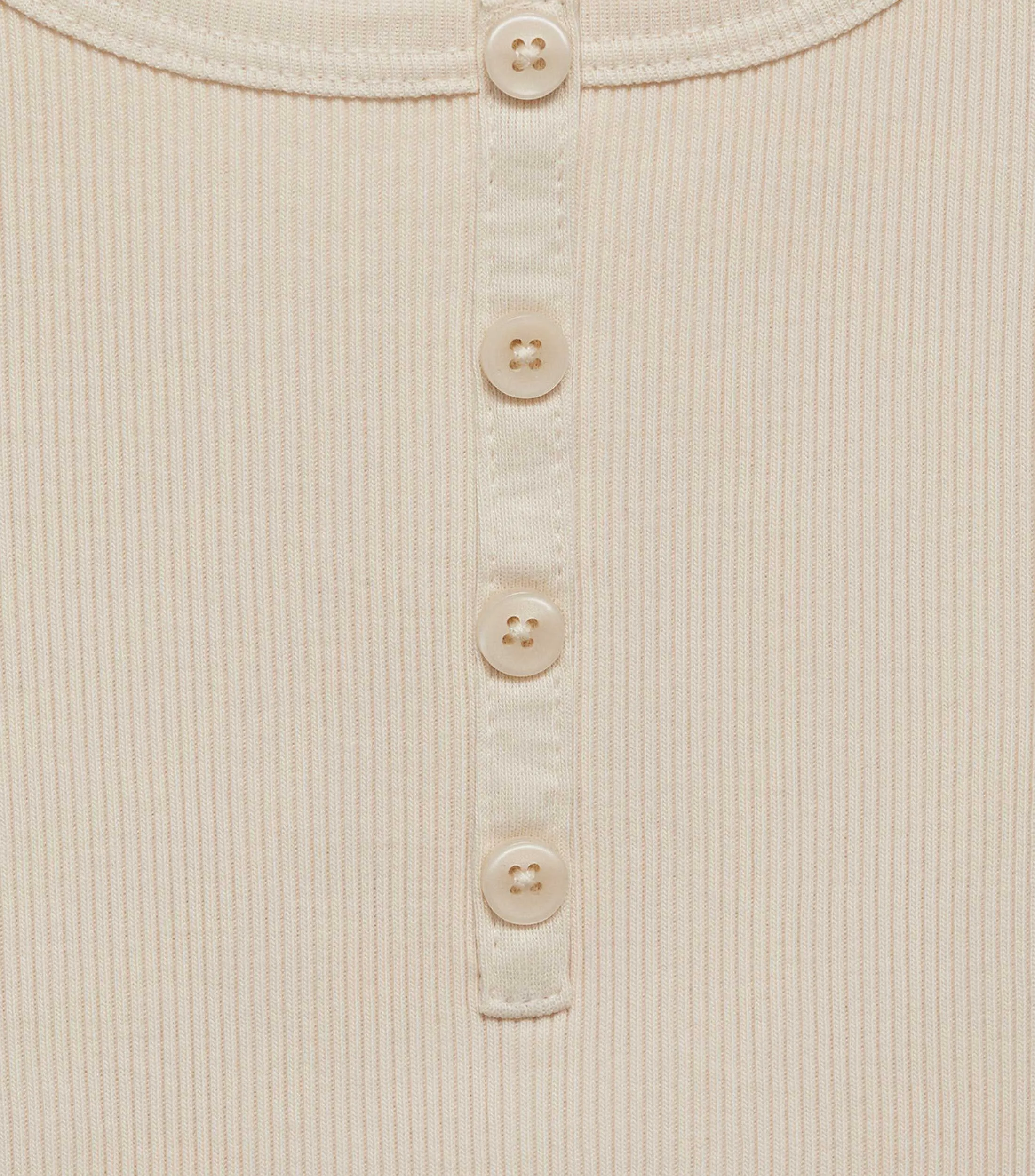 Mango Top Sin Mangas Mujer