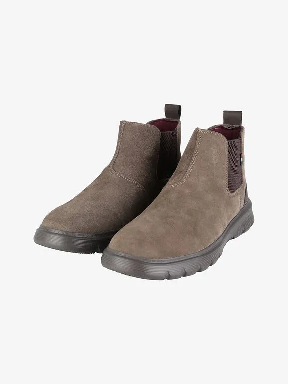Marina Militare Botines de ante para hombre.