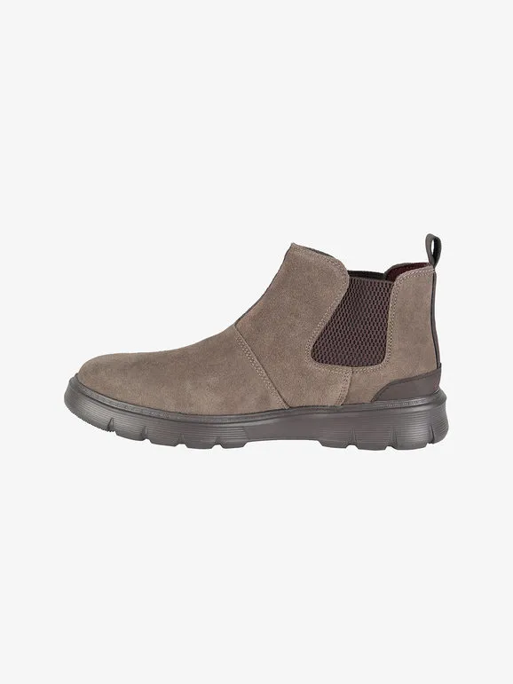 Marina Militare Botines de ante para hombre.