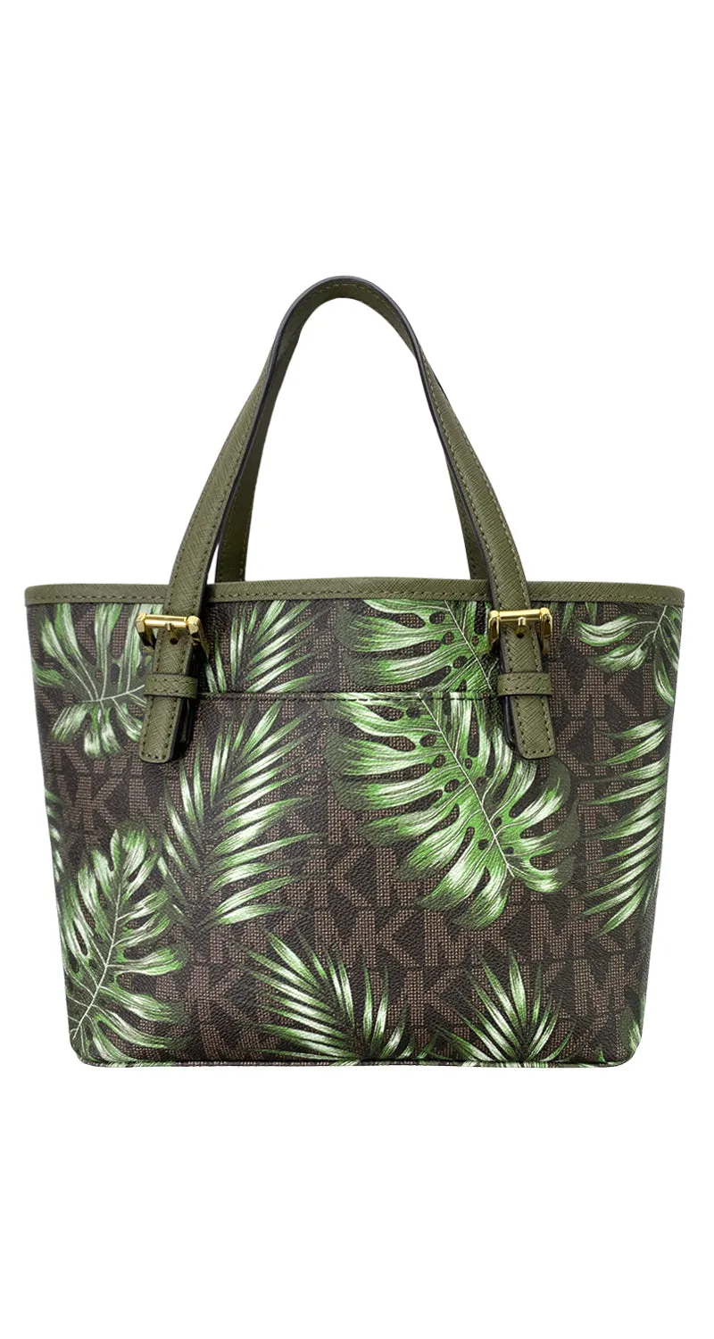 MICHAEL KORS Bandolera MK Hojas
