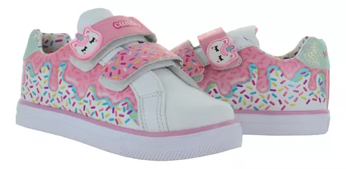 Miss Pink Tenis Casual Unicornio Candy Contactel Niña 86607