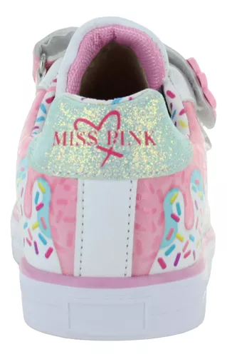 Miss Pink Tenis Casual Unicornio Candy Contactel Niña 86607