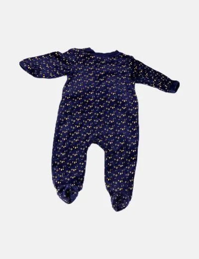 Mots d´enfants Pijama azul marino print