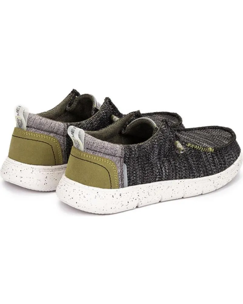 NAUTICOS DE HOMBRE MEROHE ZAPATILLAS NEGROPISTACHO DE HOMBRE NEGROBLANCO