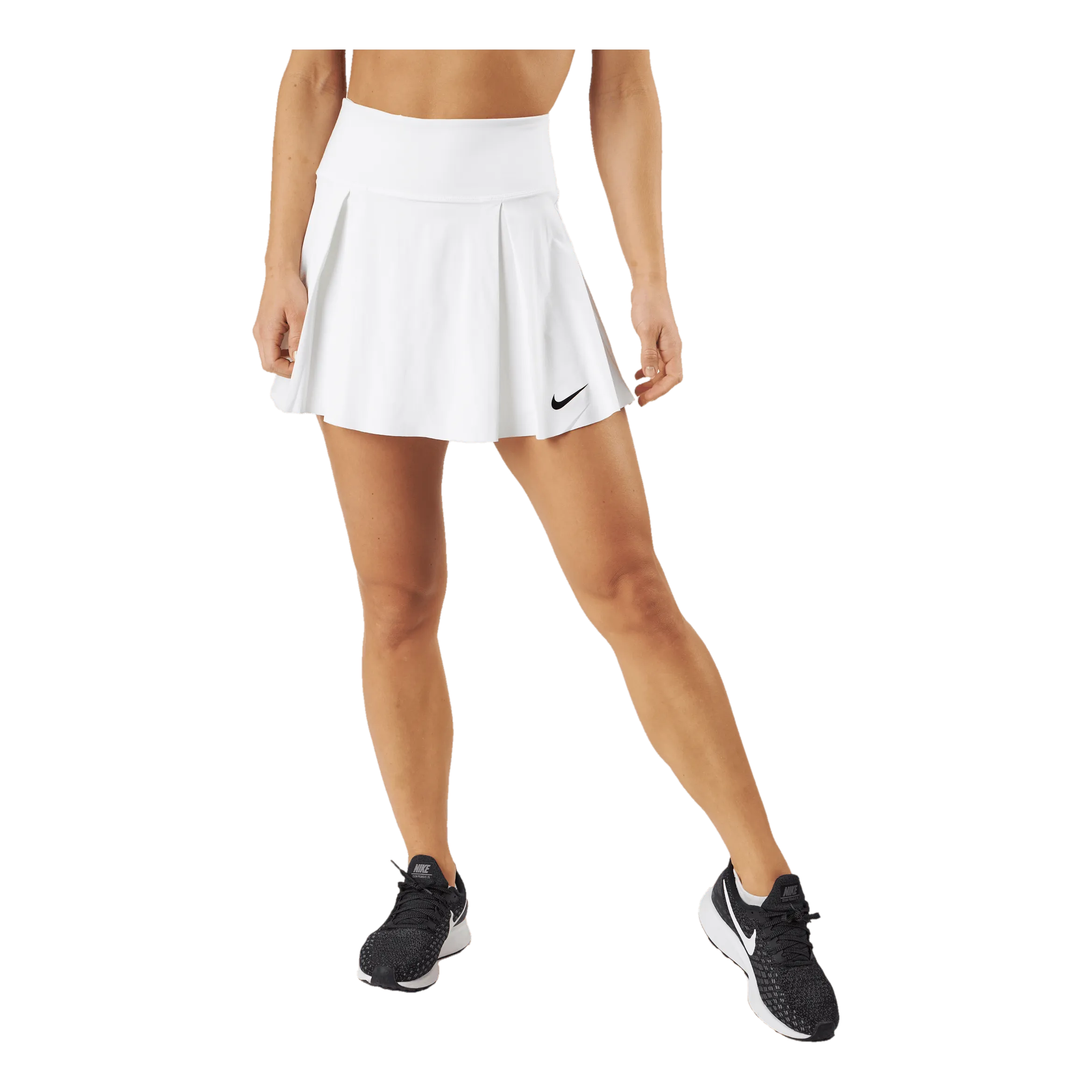 NIKE DRIFIT CLUB WOMEN'S SHORT SKIRT WHITE/BLACK