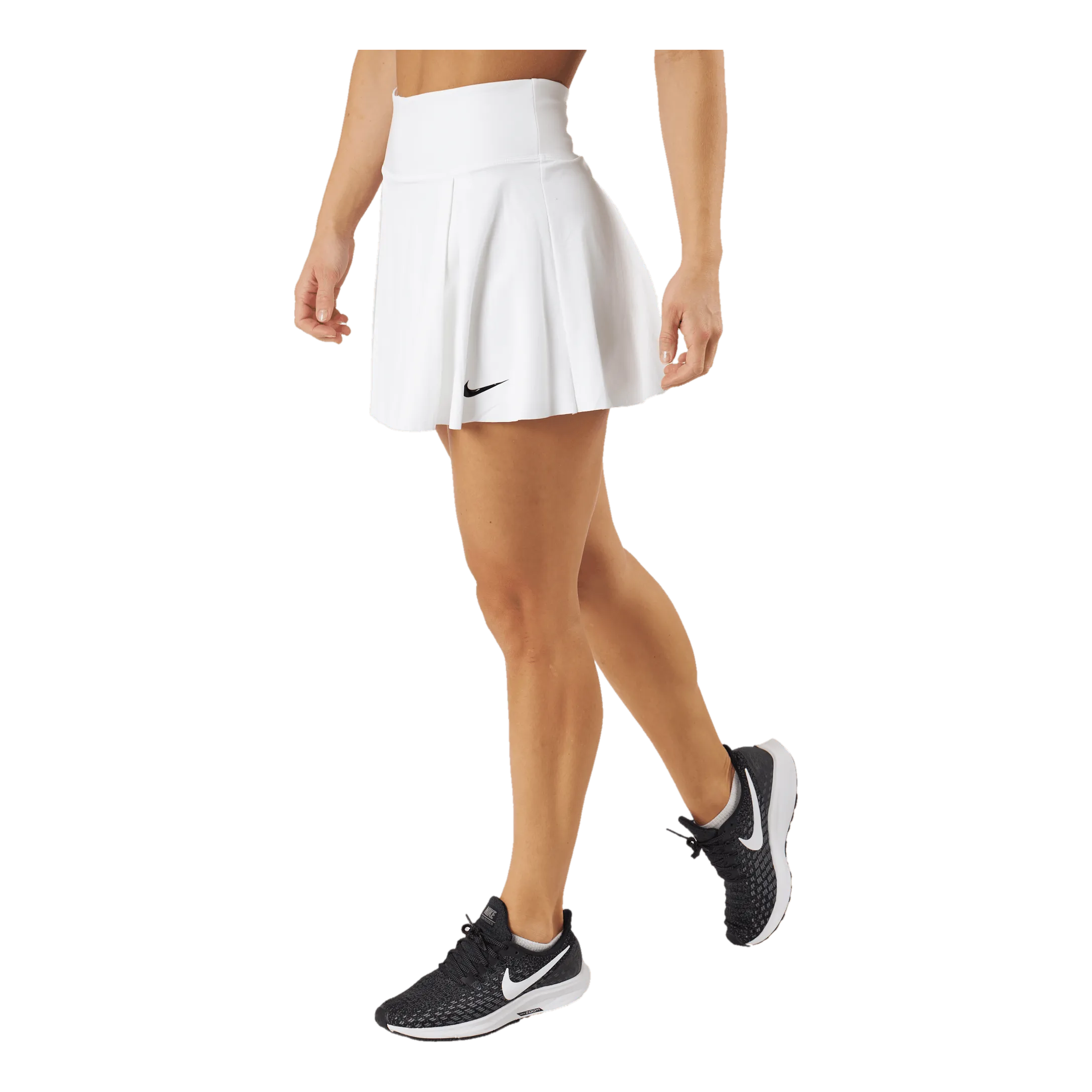 NIKE DRIFIT CLUB WOMEN'S SHORT SKIRT WHITE/BLACK