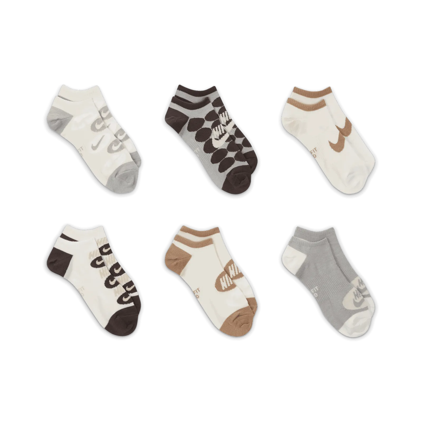 NIKE EVERYDAY LIGHTWEIGHT NOSHOW 6 PAIRS