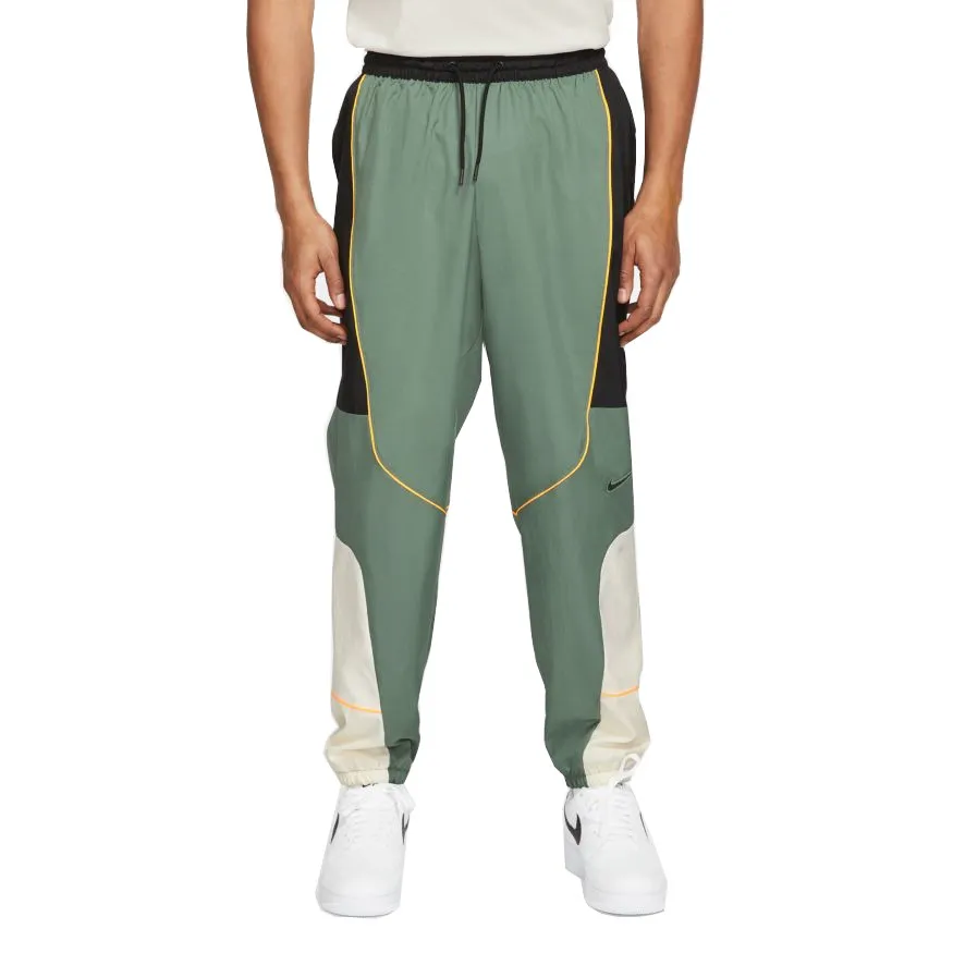 NIKE THROWBACK MEN'S BASKETBALL PANTS "DUTCH GREENMUILTICOLOR"