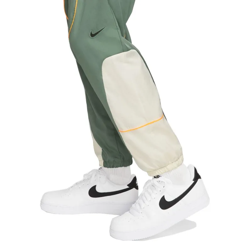 NIKE THROWBACK MEN'S BASKETBALL PANTS "DUTCH GREENMUILTICOLOR"