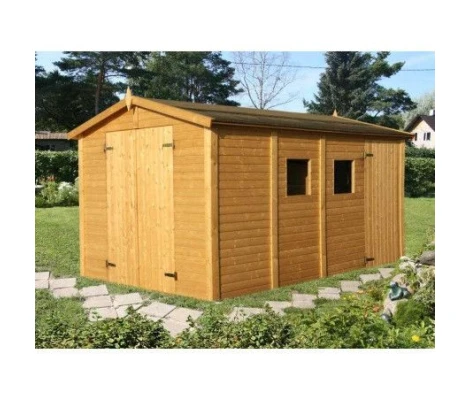 PALMAKO COBERTIZO DE MADERA DAN 9.9 M2 273 X 370 CM EL162737