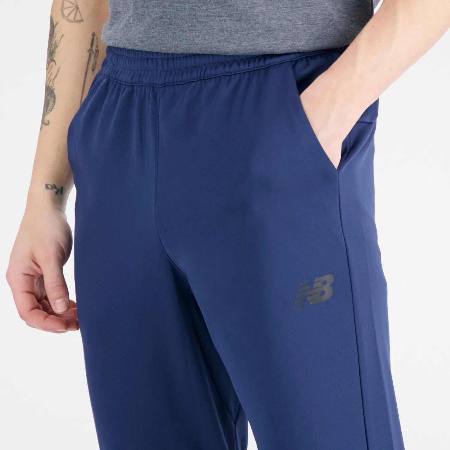 PANTALON NEW BALANCE DE HOMBRE  MP33091NNY  NB NAVY