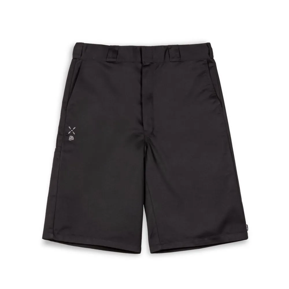 PANTALÓN CORTO GRIMEY CAUSING PANIC LOOSE  BLACK | SS24